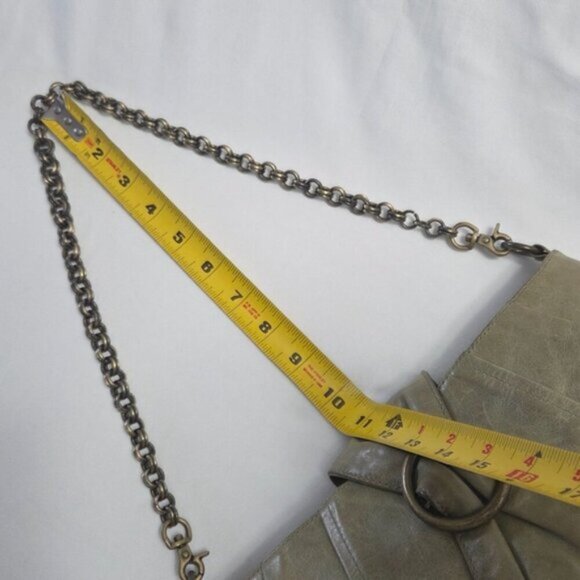 Perlina Leather Convertible Clutch Chain Shoulder Bag - Picture 11 of 14